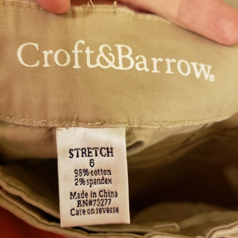 Khaki Capris